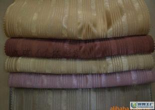 新佳源布藝 雙面有光窄條遮光窗簾布，家居家具的完美選擇